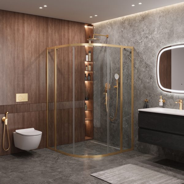 CEZARES - Душевой уголок  MOLVENO-R-11-90+20-C-BORO-IV