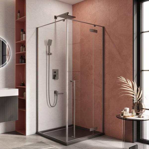 CEZARES - Душевой уголок  LINER-A-1-90-C-GM-R