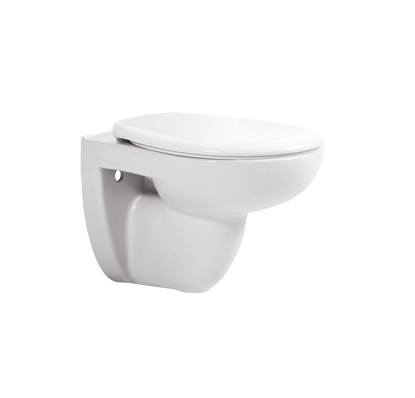 Унитаз подвесной безободковый Aquatek КАИР AQ1170-00 525*365*380 с сиденьем Soft Close