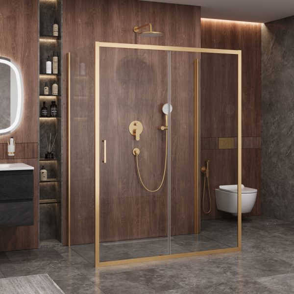 CEZARES - Душевой уголок  MOLVENO-AH-12-160/90-C-BORO-IV