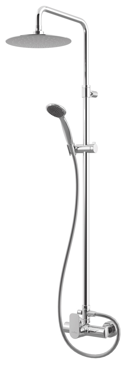 Душевая стойка со смесителем, с верхним и ручным душем CEZARES CZR-B-CDA-01