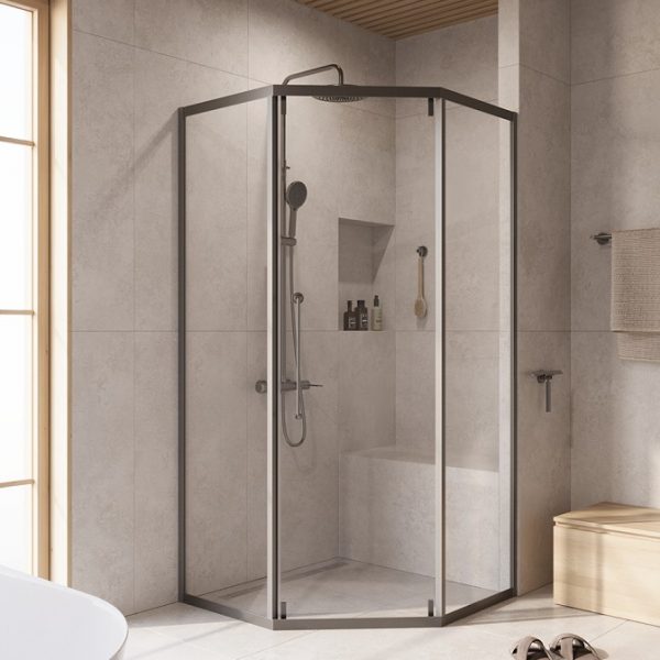 CEZARES - Душевой уголок  RELAX-304-P-1-100-C-GM