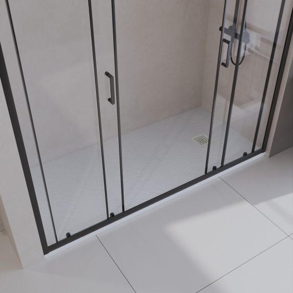 BelBagno - Душевой поддон из искусственного мрамора в комплекте с сифоном  UNO TRAY-MR-UNO-AH-170/70-35-W-BO