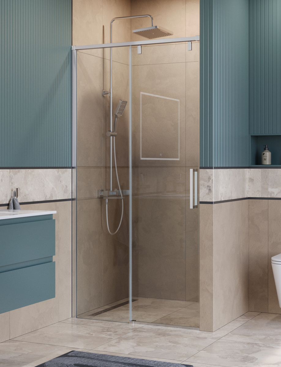 Душевая дверь BelBagno SOFT_CLOSE-1-BF-1-100-C-Cr