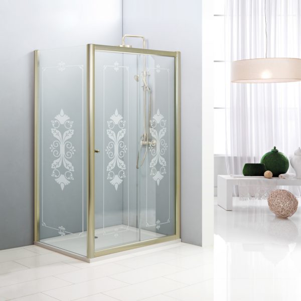 CEZARES - Душевой уголок  GIUBILEO-AH-1-120/90-SCORREVOLE-CP-G