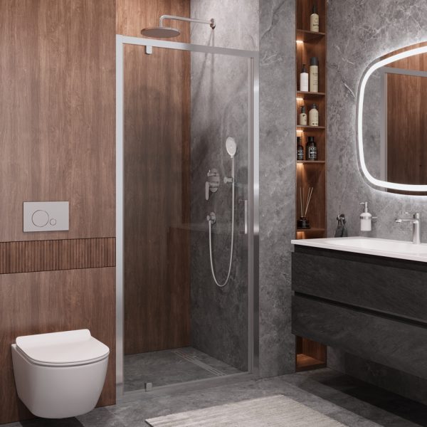 CEZARES - Душевая дверь  MOLVENO-BA-1-100-C-Cr-IV