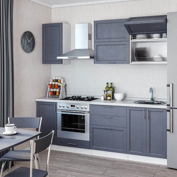Кухня Vivat - Сканди-01 Graphite Softwood