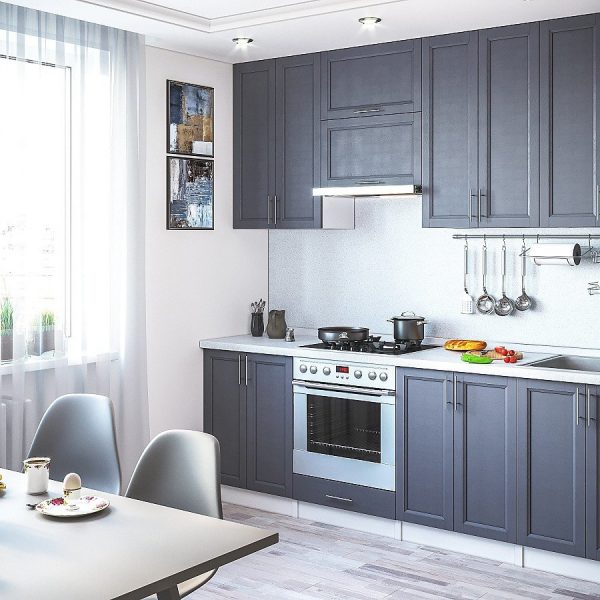 Кухня Vivat - Сканди-03 Graphite Softwood