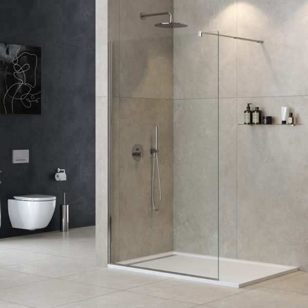 CEZARES - Душевая перегородка  LIBERTA-L-1-120-C-Cr