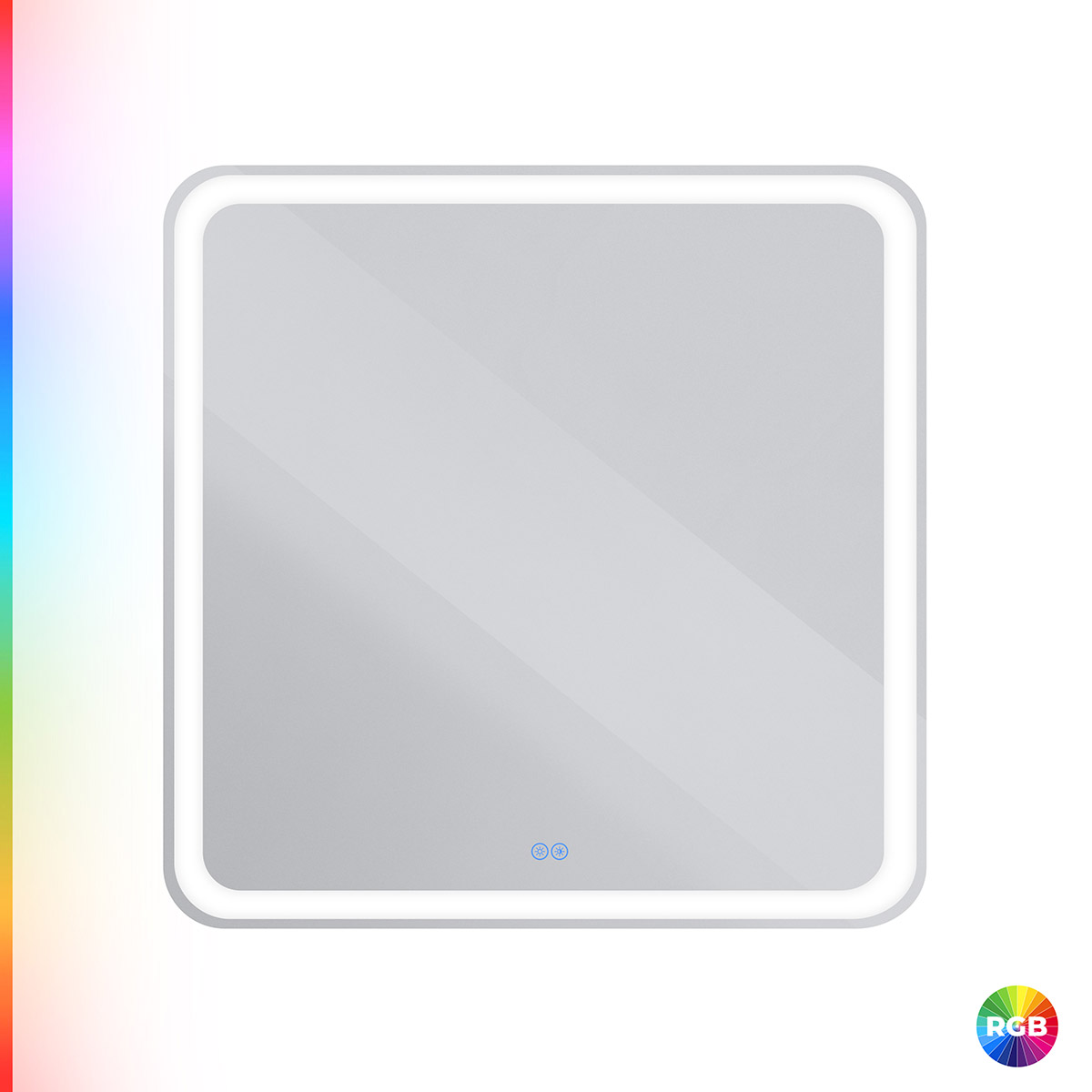 Зеркало с функцией памяти CEZARES CZR-SPC-MC-800-800-RGB-TCH