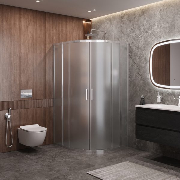 CEZARES - Душевой уголок  MOLVENO-RH-22-120/110-P-Cr