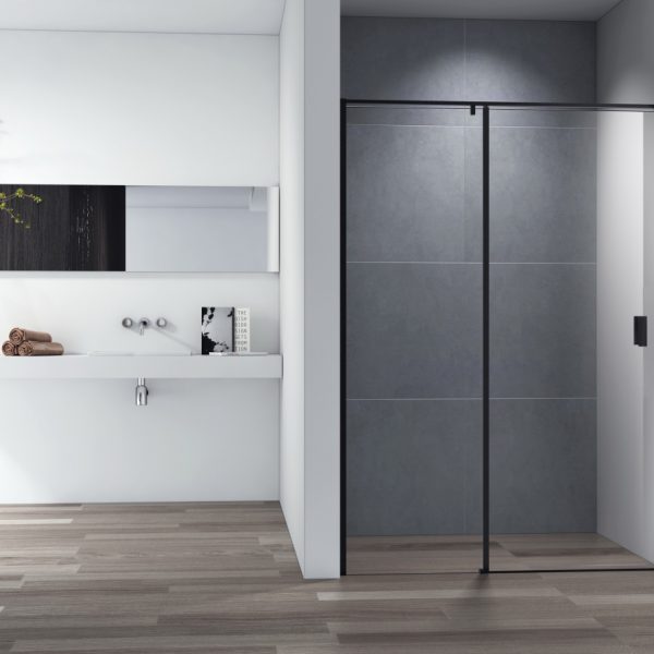 CEZARES - Душевая дверь  URBAN-B-12-120-C-NERO