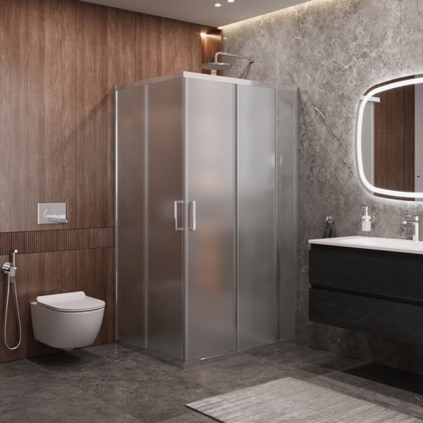 CEZARES - Душевой уголок  MOLVENO-AH-21-90+30-P-Cr
