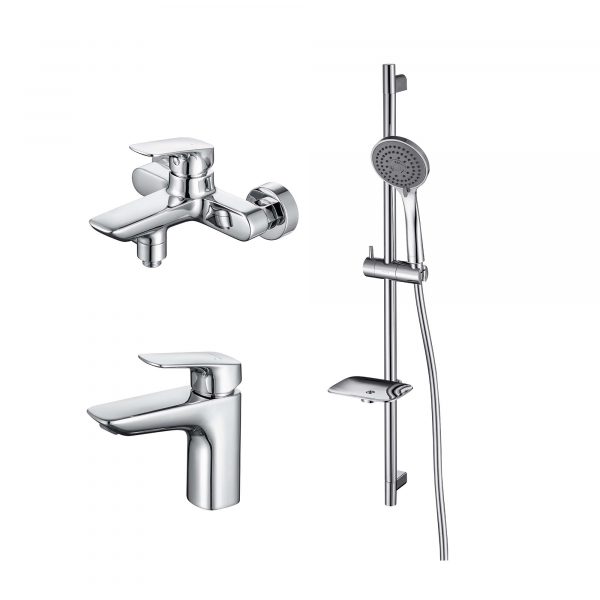 Акватек - Комплект для ванны и душа Aquatek AQ1030CR ВЕГА 3 в 1 AQ1010CR+AQ1040CR+AQ2011CR