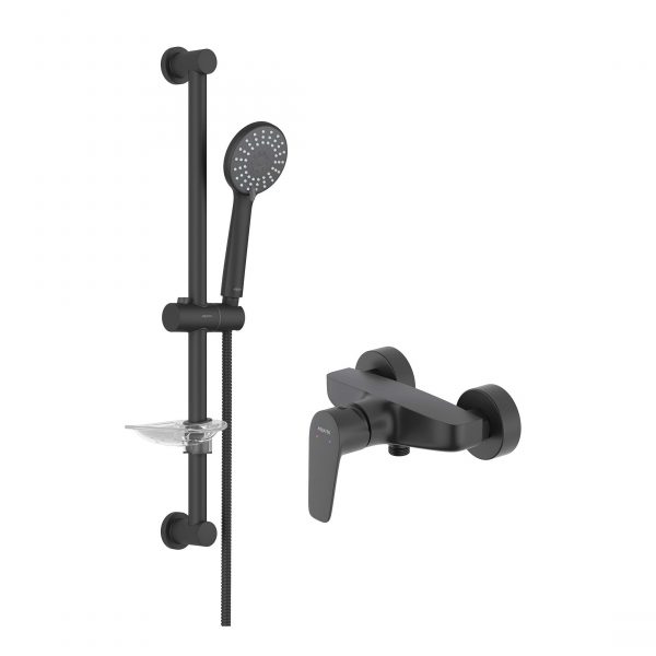 Акватек - Комплект для душа Aquatek Бетта AQ1132MB 2 в 1 AQ1160MB+AQ2013MB