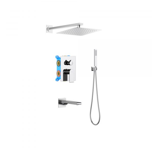 Акватек - Set 4 в 1 душевой комплект AQUATEK AQ1473CR Лира