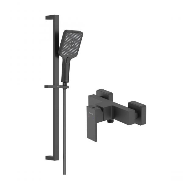 Акватек - Комплект для душа Aquatek Либра AQ1632MB 2 в 1 AQ1660MB+AQ2019MB