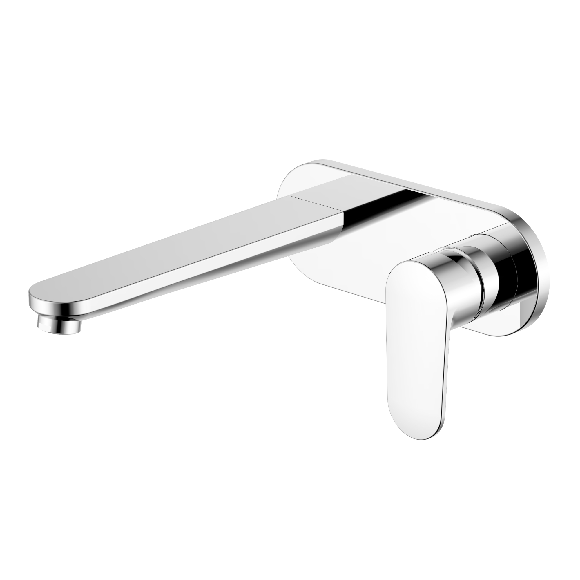 Смеситель для раковины настенный (внешняя и скрытая часть) AQUATEK AQ1813CR Ника