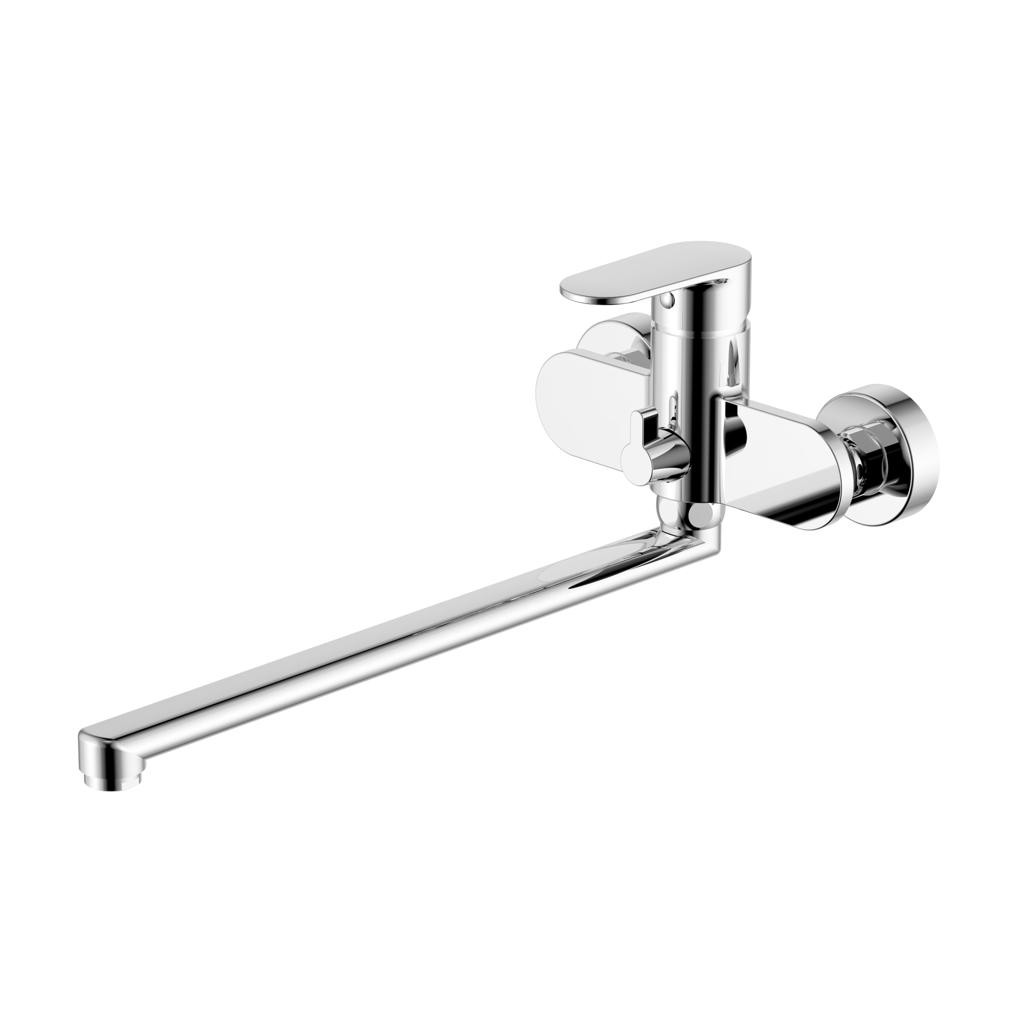 Смеситель для ванны с длинным изливом AQUATEK AQ1842CR Ника