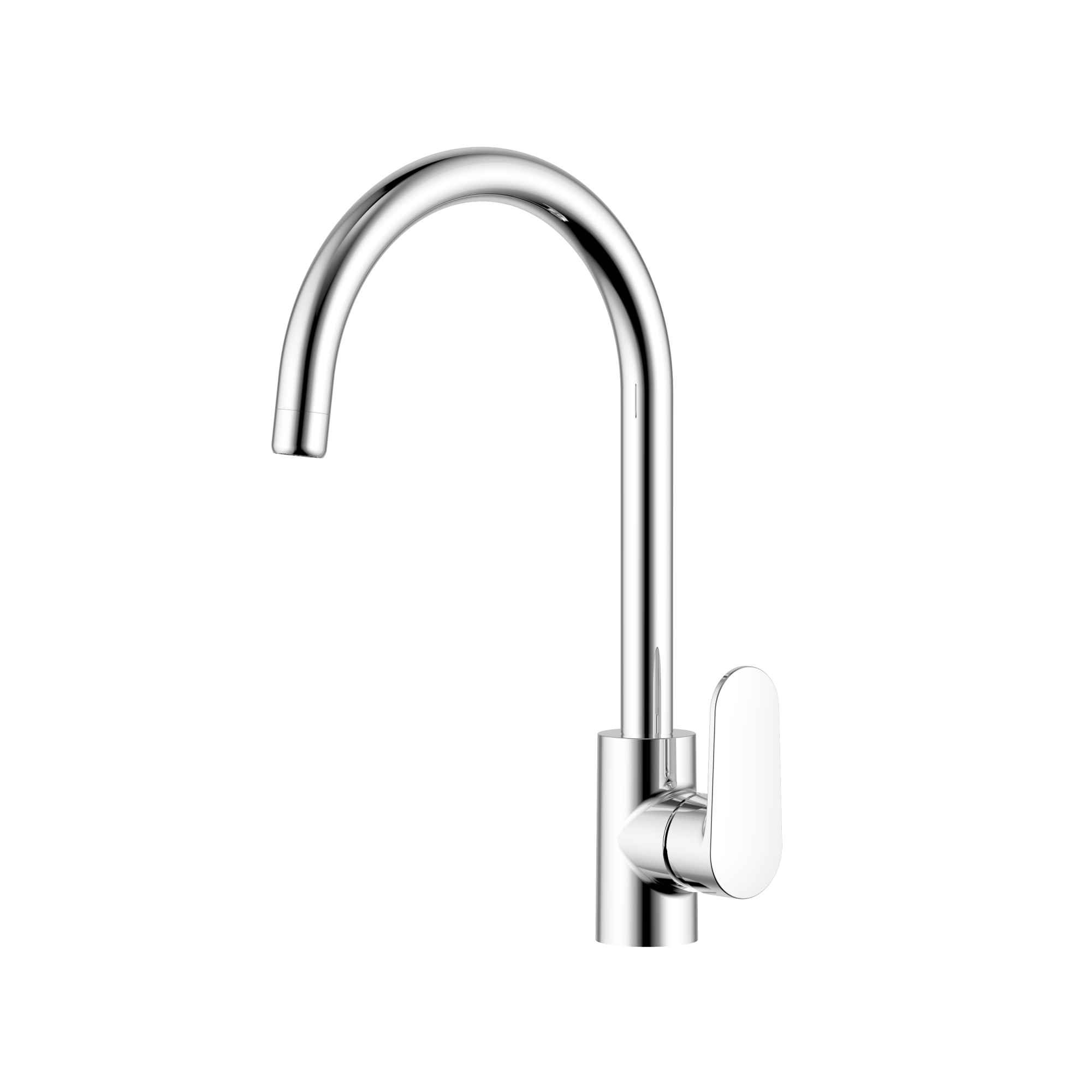 Смеситель для кухни (полукруглый излив) НИКА AQ1882CR