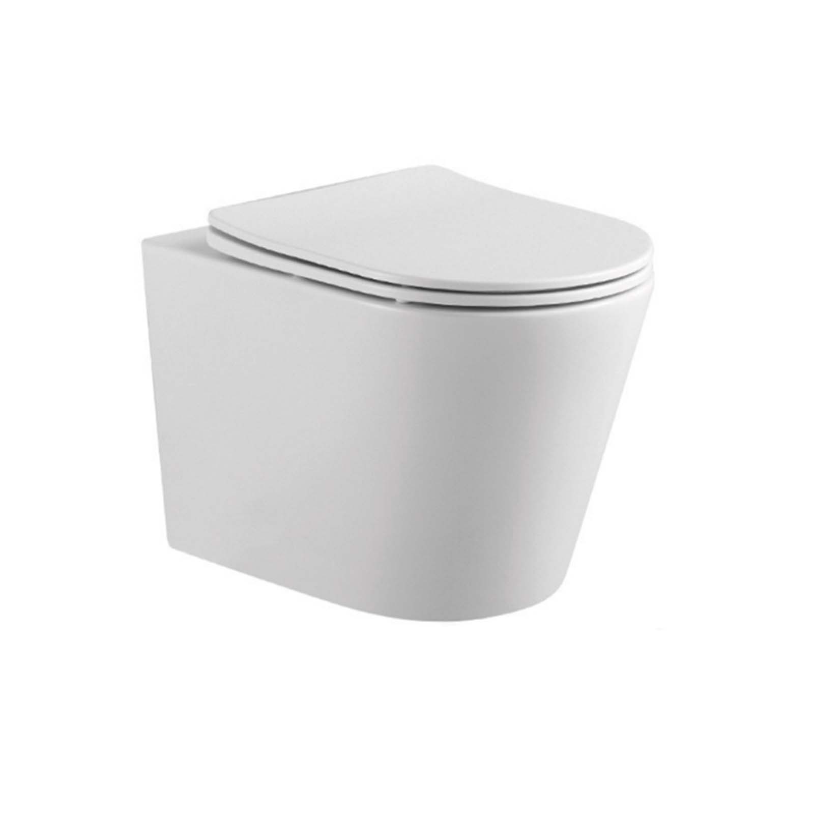 Унитаз-компакт подвесной безободковый Aquatek ВЕГА AQ1904-00 490*360*320 с сиденьем Soft Close