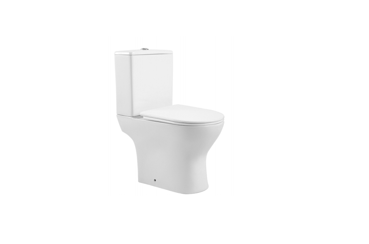 Унитаз-компакт напольный с бачком Aquatek Леон AQ2785T-00 с сиденьем Soft Close, смыв ТОРНАДО