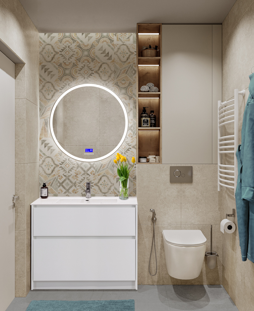 Тумба с керамической раковиной напольная BelBagno KRAFT 100 Bianco Opaco, раковина BB1000ETL белая