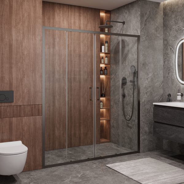 CEZARES - Душевая дверь  MOLVENO-BF-2-170-C-GM-IV