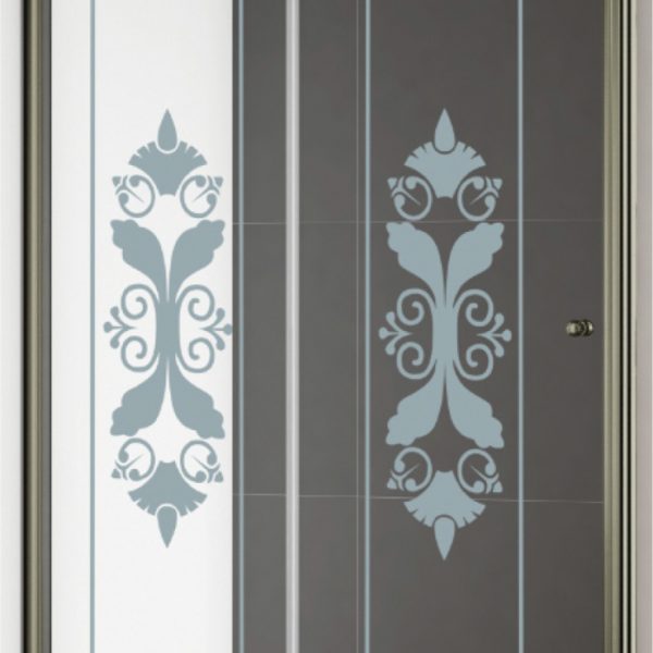 CEZARES - Душевая дверь  GIUBILEO-BF-1-120-CP-Br