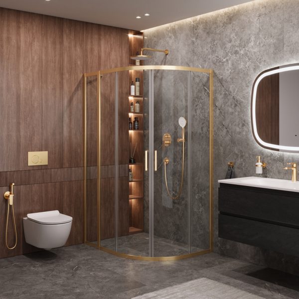 CEZARES - Душевой уголок  MOLVENO-RH-2-120/90-C-BORO-IV