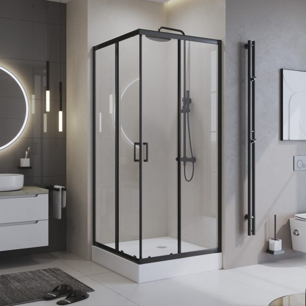 BelBagno - Душевой уголок  UNO-195-A-2-100-C-NERO