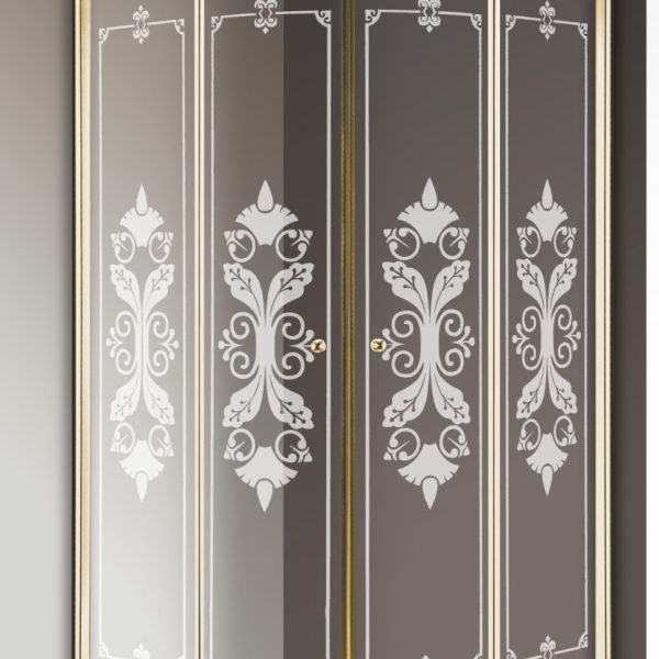 CEZARES - Душевой уголок  GIUBILEO-R-2-90-SCORREVOLE-CP-G