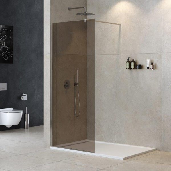 CEZARES - Душевая перегородка  LIBERTA-L-1-80-120-BR-Cr