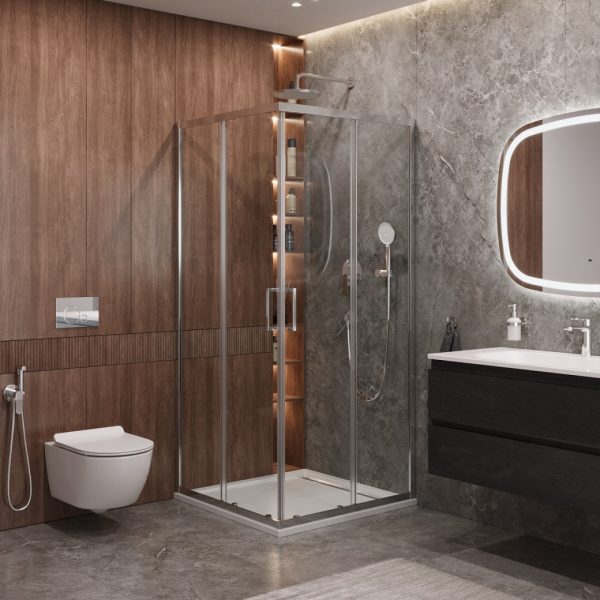 CEZARES - Душевой уголок  MOLVENO-A-2-90-C-Cr-IV