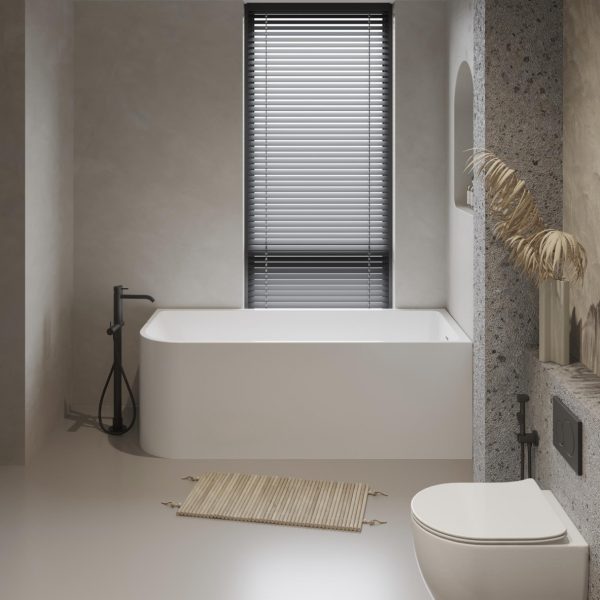 BelBagno - Акриловая ванна  BB712-1600-730-R