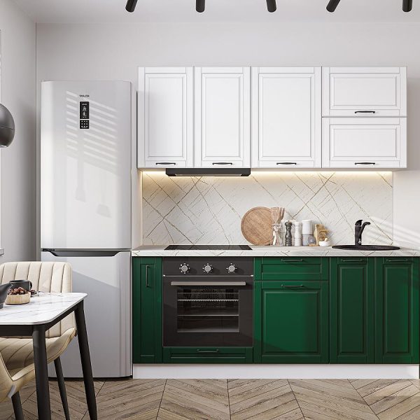 Кухня Vivat - Дублин-01 Special White/Special Green