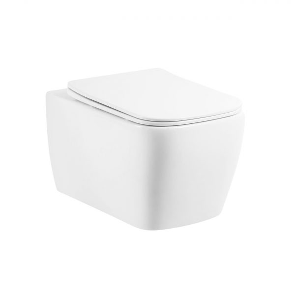 BelBagno - Унитаз подвесной безободковый  VENETO BB132CHR