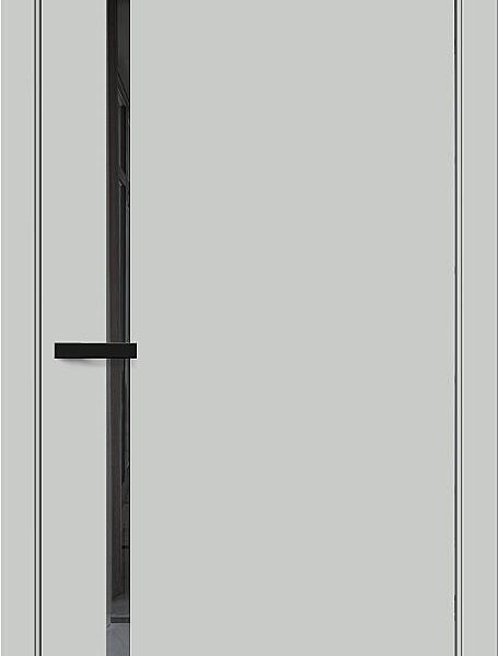 Дверь Bravo - Браво-0.40 П Grey Silk / Mirox Grey