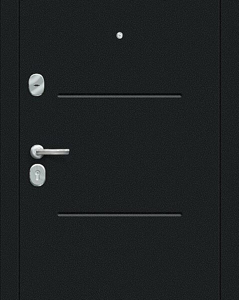 Дверь Bravo - Лайн Букле черное/Wenge Veralinga