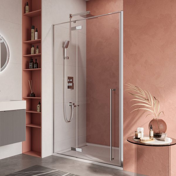 CEZARES - Душевая дверь  LINER-B-12-120-C-Cr-L