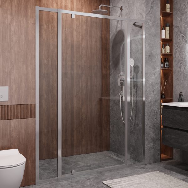 CEZARES - Душевая дверь  MOLVENO-BA-12-100+50-C-Cr-IV