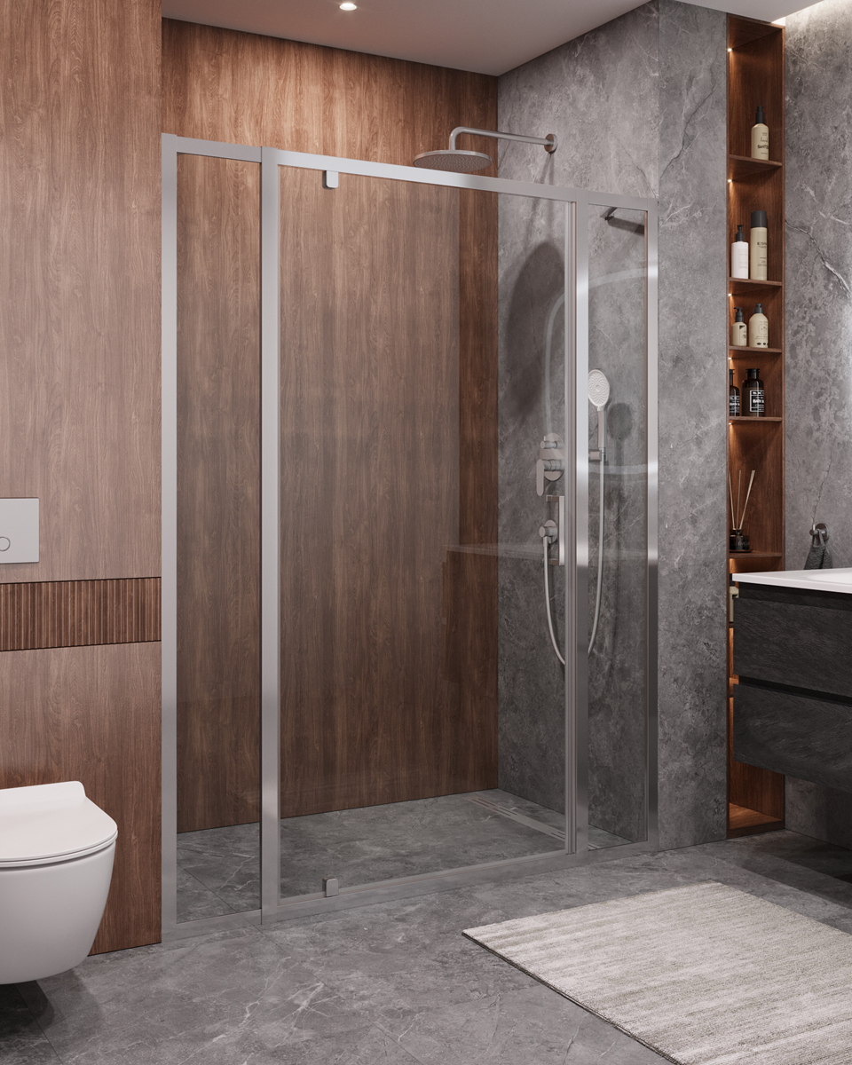 Душевая дверь CEZARES MOLVENO-BA-12-100+50-C-Cr-IV