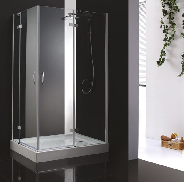 CEZARES - Душевой уголок  BERGAMO-W-AH-2-120/100-C-Cr-R