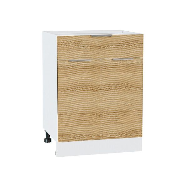 Кухня Vivat - Шкаф нижний с 2-мя дверцами и ящиком Терра W Ель Карпатская