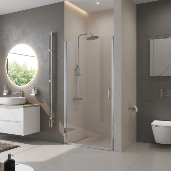 BelBagno - Душевая дверь  UNO-B-1-85-C-Cr