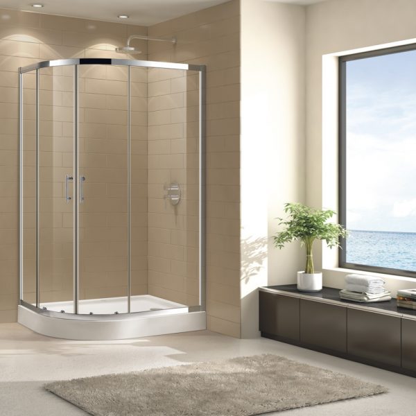 CEZARES - Душевой уголок  ECO-O-RH-2-120/100-C-Cr