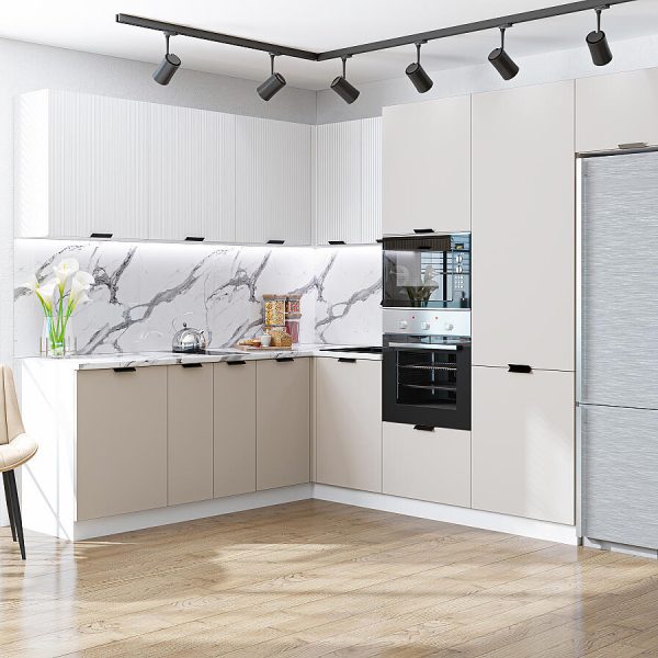 Кухня Vivat - Евро Лайн-03 Агат/Белый