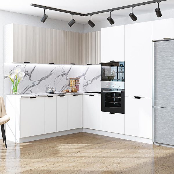 Кухня Vivat - Евро Лайн-03 Белый/Агат