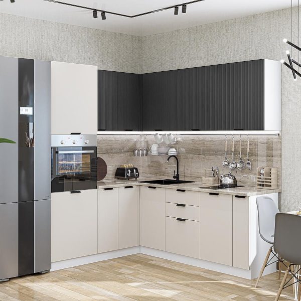 Кухня Vivat - Евро Лайн-04 Агат/Антрацит