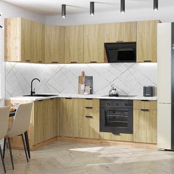 Кухня Vivat - Евро Лайн-05 Дуб песочный